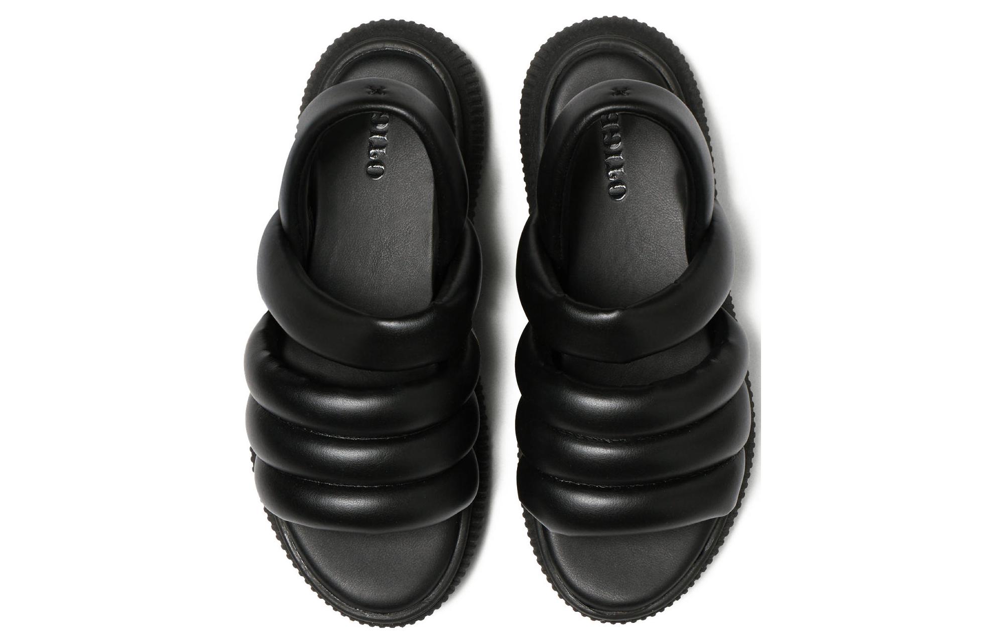 Lookbook (W) 오니츠카 타이거 오티거 스트랩 '블랙' 1182A623-001