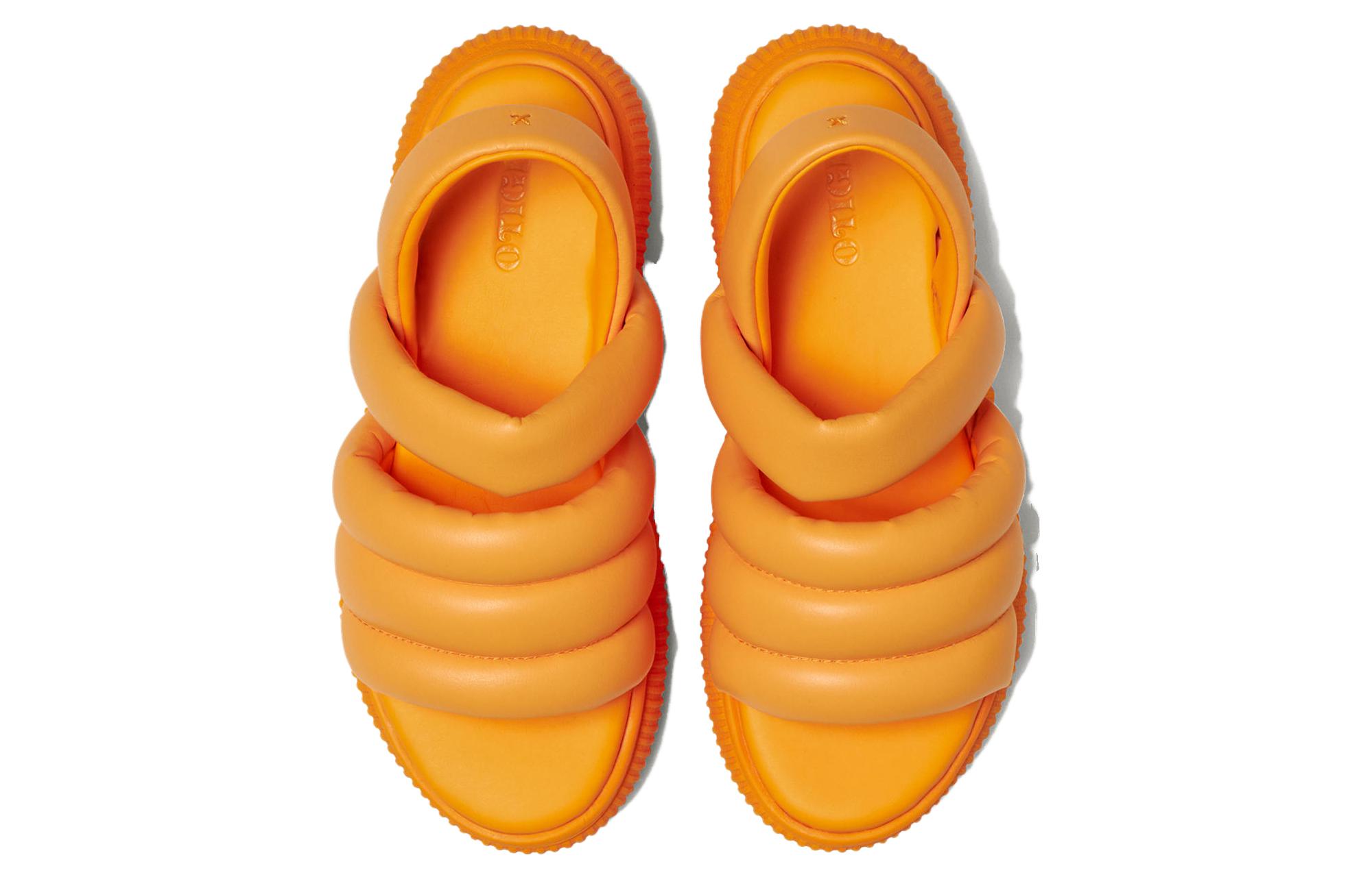 Lookbook Onitsuka Tiger鬼塚虎 防水透氣 舒適百搭 沙灘涼鞋 女款 橘色