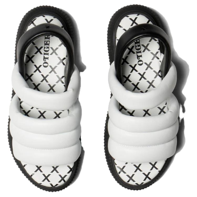 Lookbook (W) 오니츠카 타이거 오티거 스트랩 '화이트 블랙' 1182A637-100