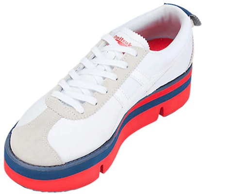 (W) 오니츠카 타이거 포쿠리 스니커즈 PF '레드 화이트' 1182A127-101 Shop (W) 오니츠카 타이거 포쿠리 스니커즈 PF '레드 화이트' 1182A127-101