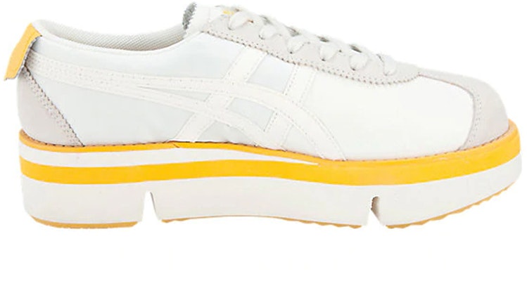 (Women) Onitsuka Tiger Pokkuri Sneaker Pf 'White Yellow' 1182A127-100 Order (Women) Onitsuka Tiger Pokkuri Sneaker Pf 'White Yellow' 1182A127-100