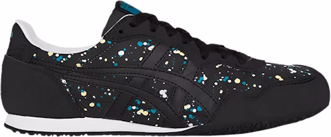(Women) Onitsuka Tiger Serrano 'Black Paint Splatter' D776L-9090 (Women) Onitsuka Tiger Serrano 'Black Paint Splatter' D776L-9090