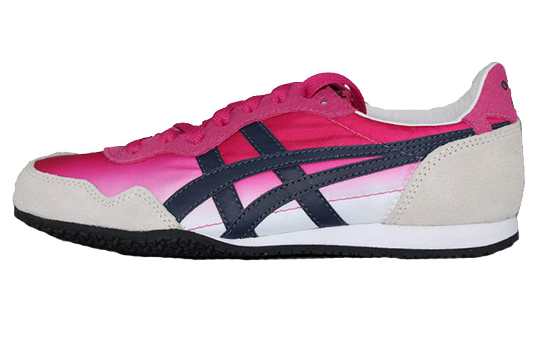 (Women) Onitsuka Tiger Serrano Casual Sneakers Pink Purple Mesh Synthetic Comfort D780L-1950