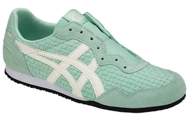 Shop (W) Onitsuka Tiger Serrano Slip-On 'Hijau Muda' D877N-8400