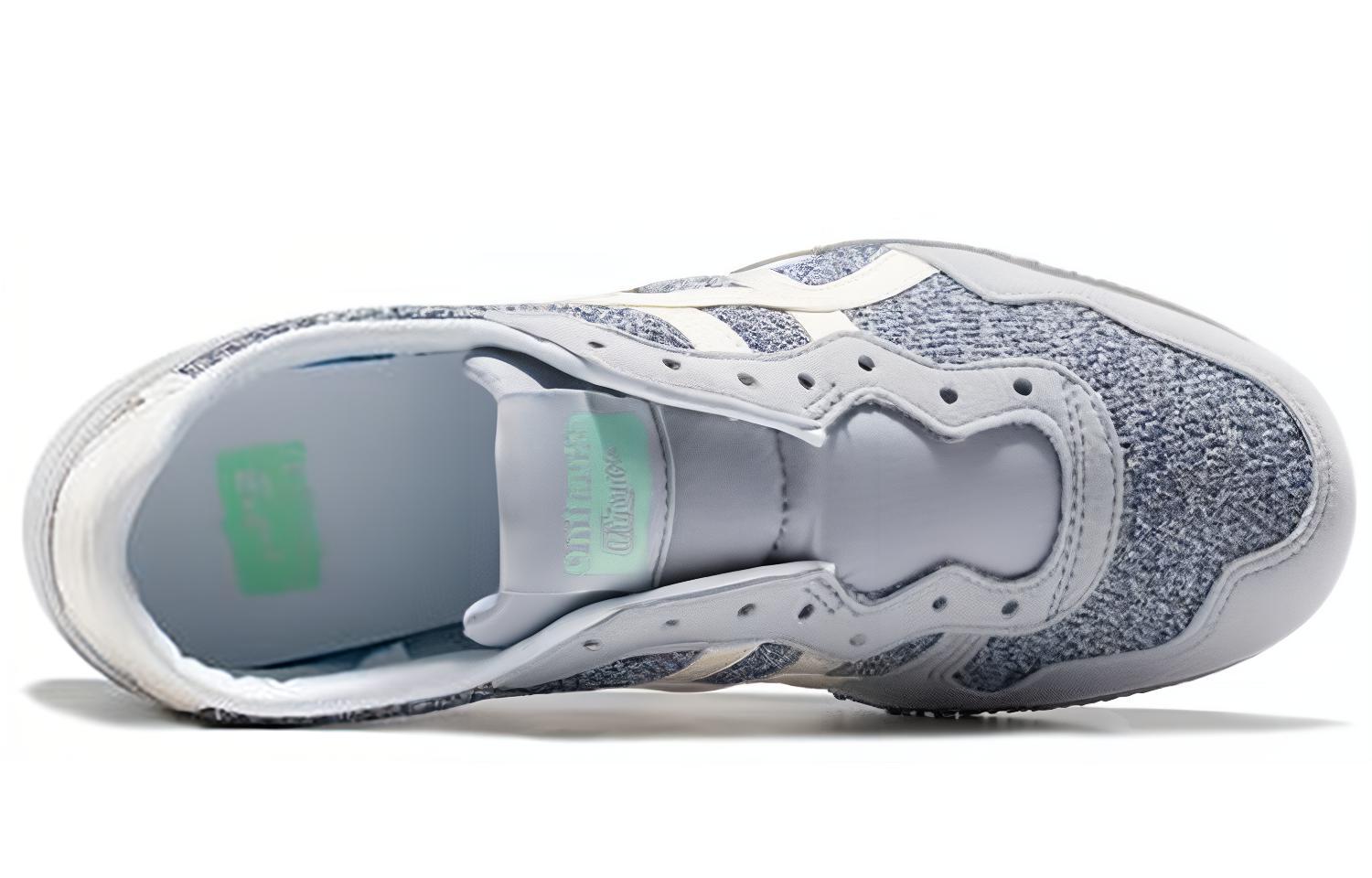 Lookbook (W) Onitsuka Tiger Serrano Slip On Sepatu 'Carbon Blue White' 1182A036-020