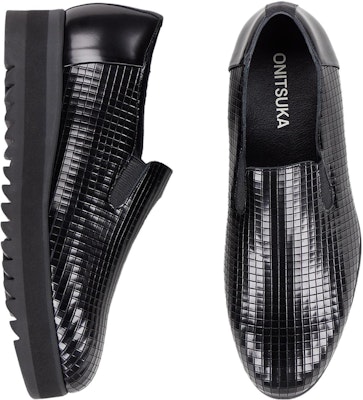 (Women) Onitsuka Tiger Slip-On 'Black Low-Top' 1182A252-001 Lookbook (Women) Onitsuka Tiger Slip-On 'Black Low-Top' 1182A252-001