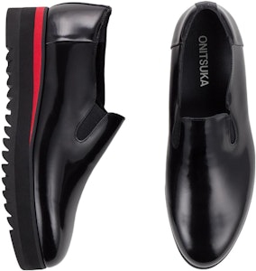 (W) Onitsuka Tiger Slip-on 'Hitam Merah' 1182A291-004 Shop (W) Onitsuka Tiger Slip-on 'Hitam Merah' 1182A291-004