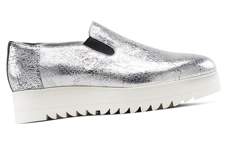 (W) Onitsuka Tiger Slip-on Platform 'Silver' 圖 2