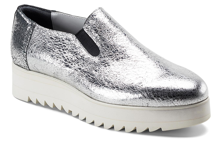 (W) Onitsuka Tiger Slip-on Platform 'Silver' 圖 3
