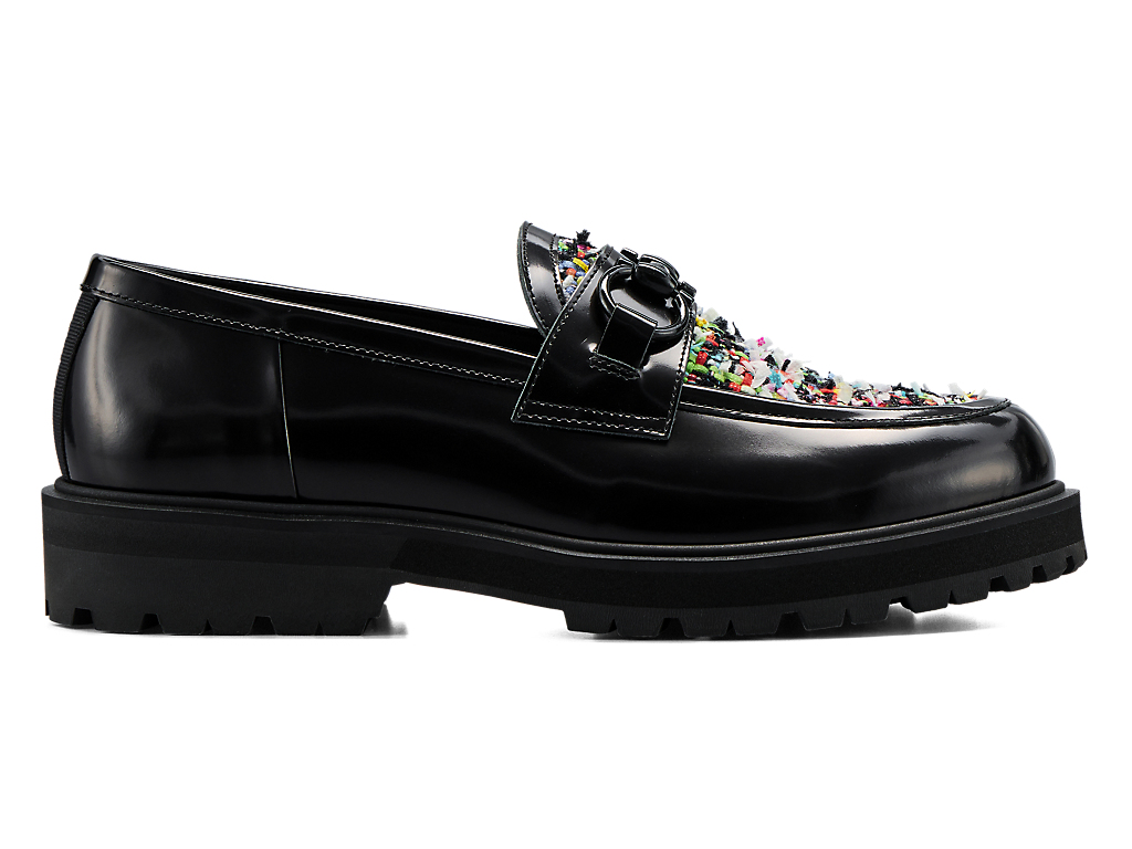 (Women) Onitsuka Tiger THE ONITSUKA BIT LOAFER BLACK/DIRECTOIRE BLUE 1182A680-001