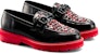 (Women) Onitsuka Tiger THE ONITSUKA BIT LOAFER BLACK/CLASSIC RED 1182A680-002