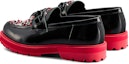 Shop (Women) Onitsuka Tiger THE ONITSUKA BIT LOAFER BLACK/CLASSIC RED 1182A680-002