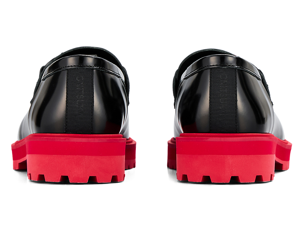 Purchase (W) 鬼塚虎 THE ONITSUKA 紳士便鞋 黑/經典紅 1182A680-002