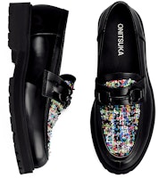 (Women) Onitsuka Tiger THE ONITSUKA BIT LOAFER BLACK/DIRECTOIRE BLUE 1182A680-001 Cheap (Women) Onitsuka Tiger THE ONITSUKA BIT LOAFER BLACK/DIRECTOIRE BLUE 1182A680-001