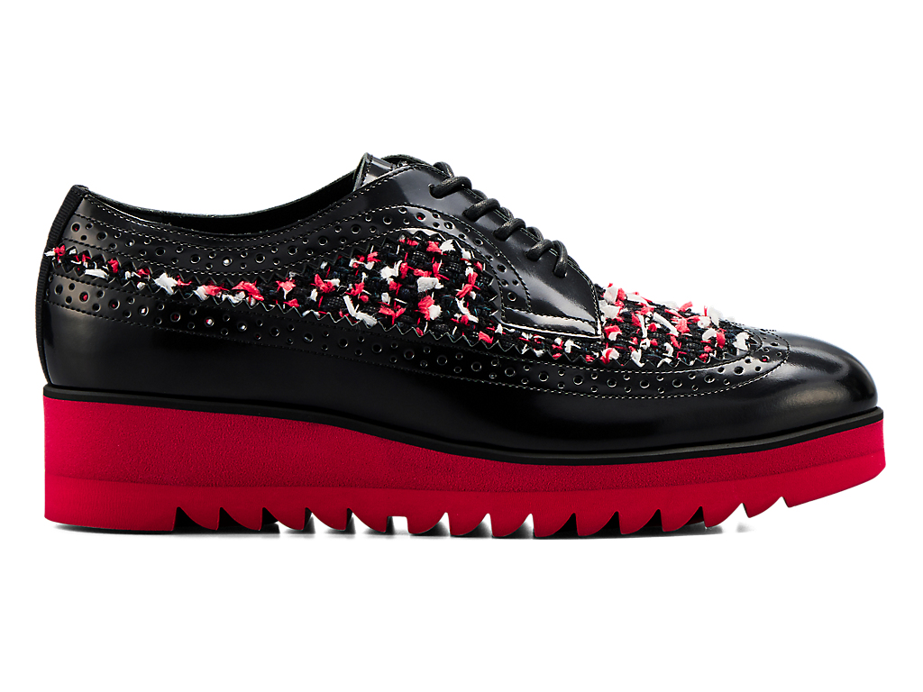 (Women) Onitsuka Tiger THE ONITSUKA BROGUE BLACK/CLASSIC RED 1182A679-002