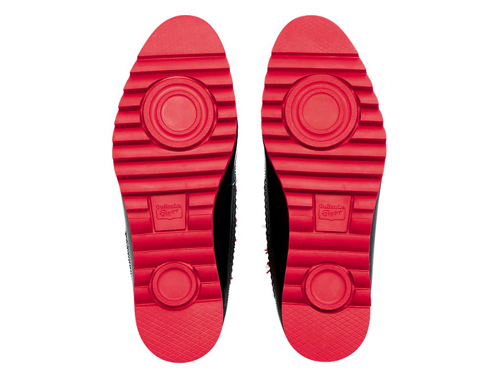 Sizing (W) オニツカタイガー THE ONITSUKA ブローグ ブラック/クラシックレッド 1182A679-002
