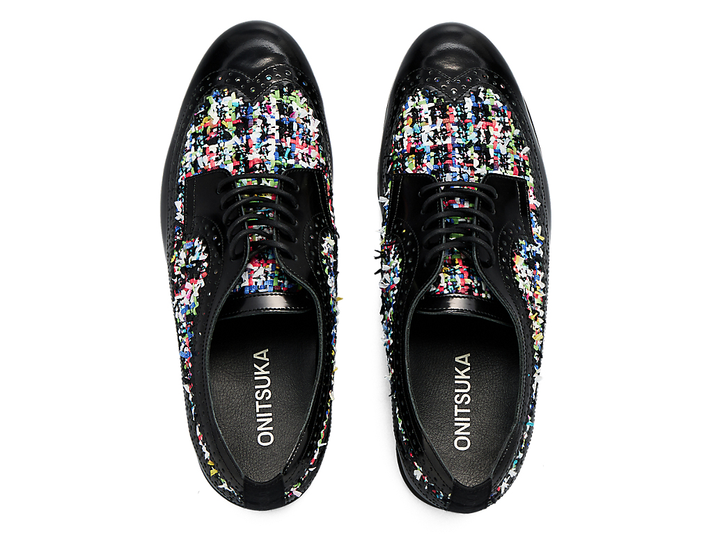 Details for (W) オニツカタイガー THE ONITSUKA ブローグ ブラック/ディレクワイヤブルー 1182A679-001