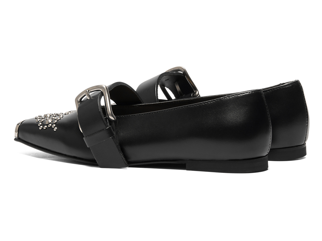 Shop (W) 鬼塚虎 TIGER BALLERINA 鉚釘 黑/銀 1182A682-001