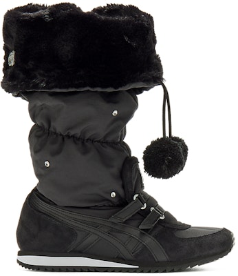 (Women) Onitsuka Tiger WINTER HEAVEN BLACK/BLACK 1182A676-001 1