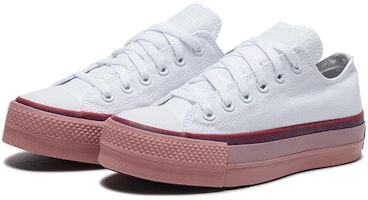 (W) OPI x 컨버스 척 테일러 올스타 플랫폼 로우 '화이트 러스트 핑크' 566557C Lookbook (W) OPI x 컨버스 척 테일러 올스타 플랫폼 로우 '화이트 러스트 핑크' 566557C