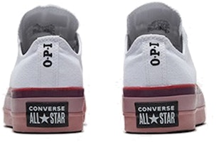 (W) OPI x 컨버스 척 테일러 올스타 플랫폼 로우 '화이트 러스트 핑크' 566557C Shop (W) OPI x 컨버스 척 테일러 올스타 플랫폼 로우 '화이트 러스트 핑크' 566557C