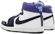 (W) Opium Paris x Air Jordan Air Ship PE SP 'Hitam Ungu Mahkamah' FQ8281-100