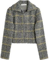 (Women) OUR LEGACY FW23 Slim Fit Houndstooth Collar Jacket Black W4236SPH (Women) OUR LEGACY FW23 Slim Fit Houndstooth Collar Jacket Black W4236SPH