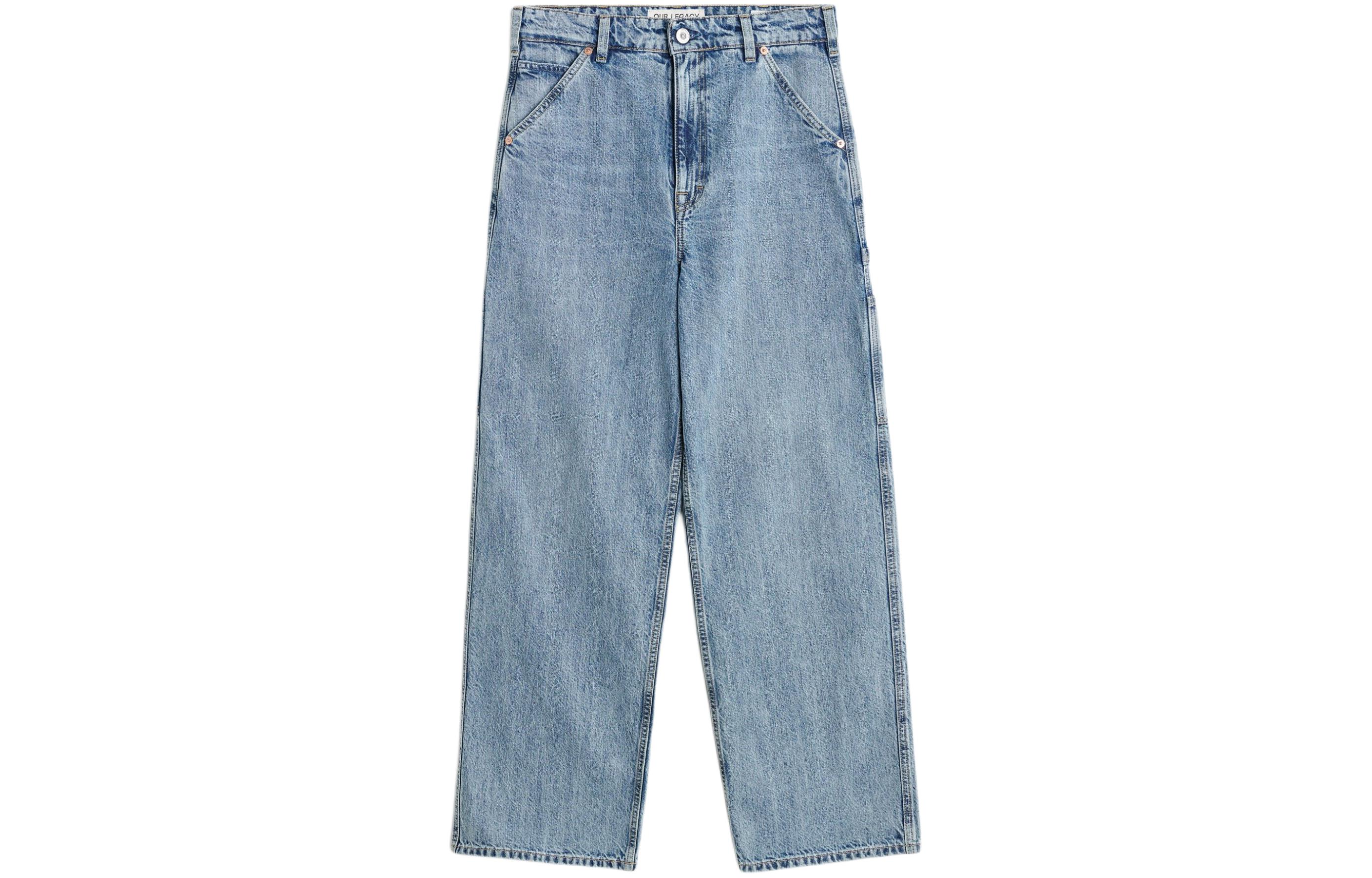 Order (W) OUR LEGACY SS24 Vaqueros Rectos de Corte Suelto Azul W2245TS