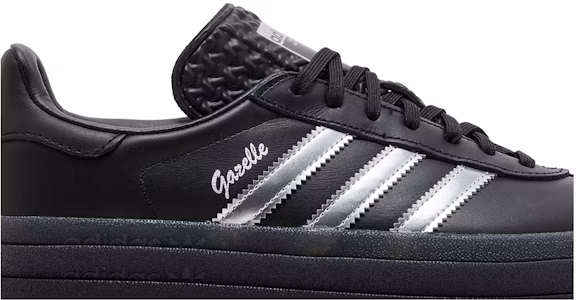 adidas Originals 驕傲 Gazelle Bold Pabllo Vittar 防滑耐磨 低幫 休閒鞋 男女同款 黑銀 Order adidas Originals 驕傲 Gazelle Bold Pabllo Vittar 防滑耐磨 低幫 休閒鞋 男女同款 黑銀