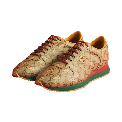 (W) Palace Gucci GG-P Supreme Sneaker Beige