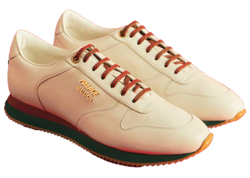 (W) Palace Gucci GG-P Supreme Sneaker White