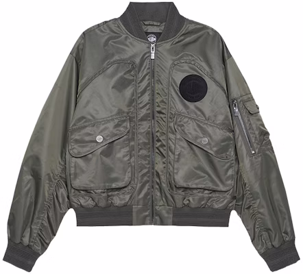 (W) Palladium 經典Logo提花藍紫寬鬆版長袖飛行夾克外套 199751-031 6