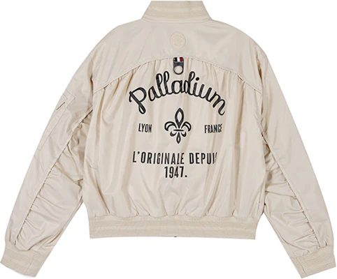 (W) Palladium 經典Logo提花藍紫寬鬆版長袖飛行夾克外套 199751-031 1