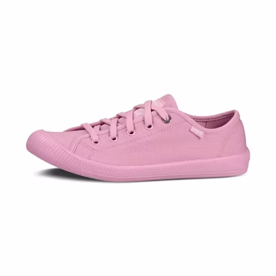 (W) Palladium Canvas Low-Top 'Light Pink'