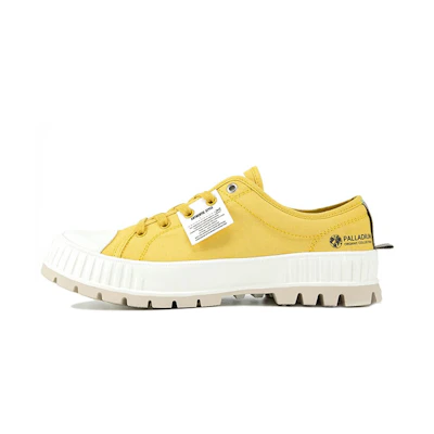 (W) Palladium Canvas Low 'Yellow'