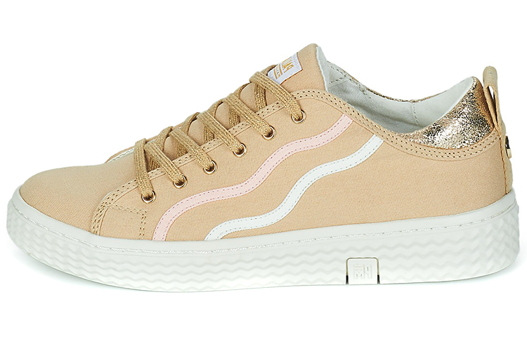 (Women) Palladium Canvas Low Top 'Light Brown' 97602-290-M