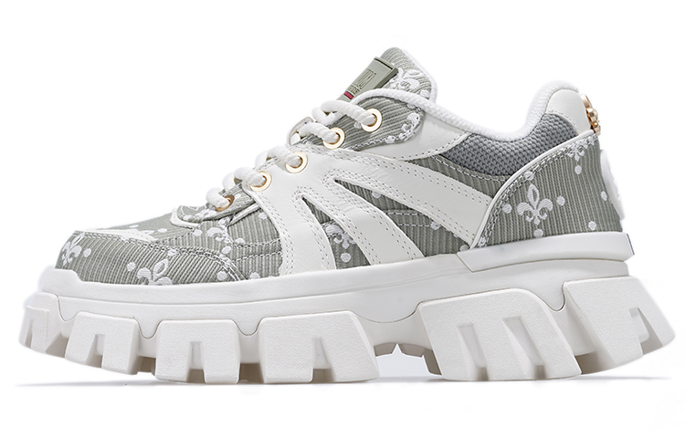 (Women) Palladium Chunky 'Iris Green White' 98916-312-M