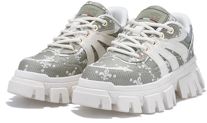 (Women) Palladium Chunky 'Iris Green White' 98916-312-M Lookbook (Women) Palladium Chunky 'Iris Green White' 98916-312-M