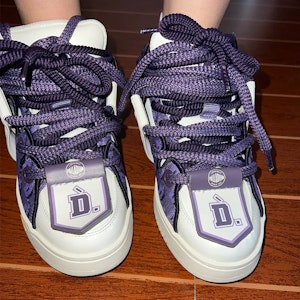 (W) Palladium D.Desirable x Low 'Bordado Morado Blanco' 99041-501-M Details for (W) Palladium D.Desirable x Low 'Bordado Morado Blanco' 99041-501-M