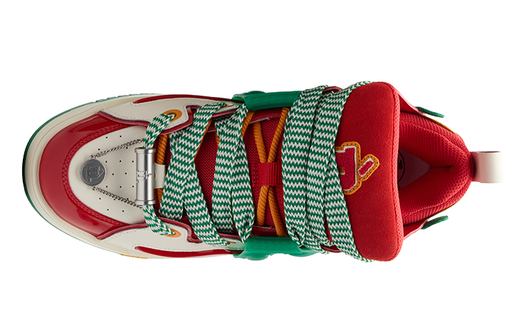 Lookbook (W) 팔라디움 디.디자이러블 로우 '레드 화이트 칠리' 99040-602-M