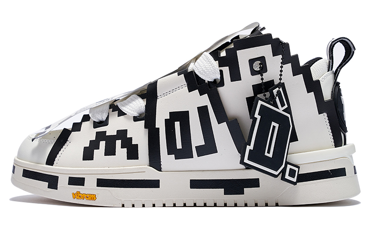 (Women) Palladium D.Desirable x Skate Low 'Pixel White Black' 99158-102-M