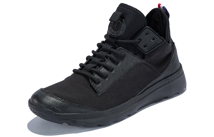 Lookbook (Women) Palladium Desvilles Mid 'Black Fashion Canvas' 75329-025-M