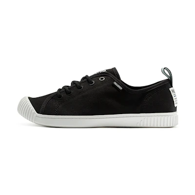 (W) Palladium Easy Lace 'Black Canvas'