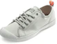 Order (W) Palladium Easy Lace 'Kanvas Kelabu Muda' 96661-073-M