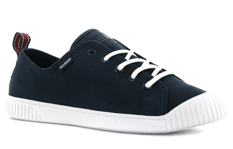 Order (W) Palladium Easy Lace 'Biru Dongker' 96661-458-M