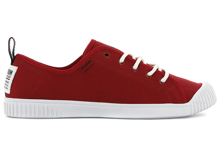 (W) Palladium Easy Lace 'Trendy Low-Top Red Canvas' 圖 2