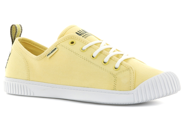 Order Palladium 輕鬆綁帶低筒帆布鞋 女士款 黃色
