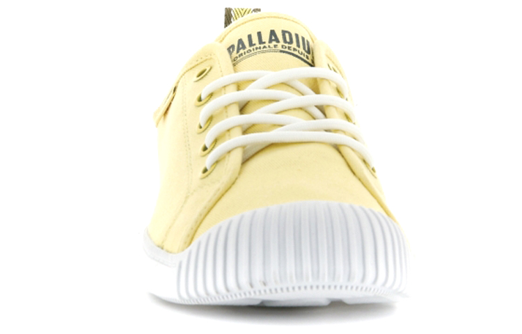 Lookbook Palladium 輕鬆綁帶低筒帆布鞋 女士款 黃色