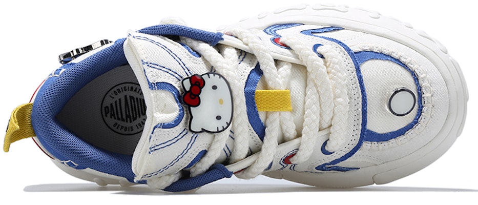 (W) Palladium Hello Kitty x Low 'Azul Rojo' 99230-117-M Purchase (W) Palladium Hello Kitty x Low 'Azul Rojo' 99230-117-M