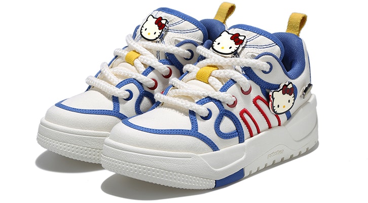 (W) Palladium Hello Kitty x Low 'Putih Biru Merah' 99231-117-M Lookbook (W) Palladium Hello Kitty x Low 'Putih Biru Merah' 99231-117-M
